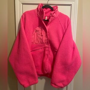 FP Movement Hot Pink Hit the Slopes Fleece Jacket